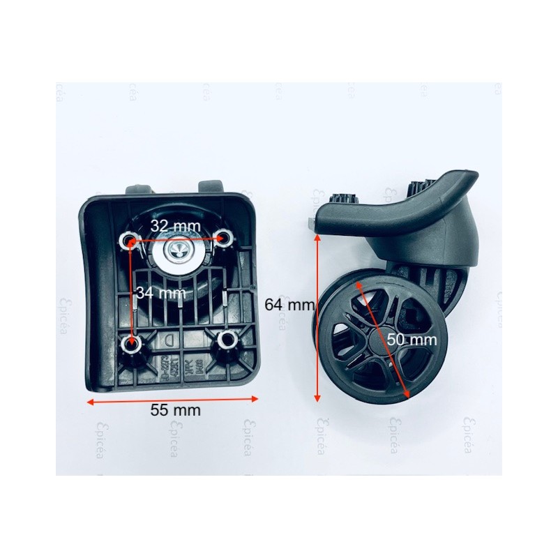 2 Roues Delsey Brochant 3 (002257...)