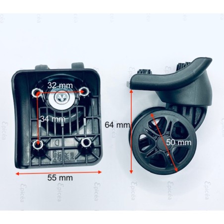 2 Roues Delsey Brochant 3 (002257...)