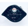 2 ROULETTES DELSEY  LONGITUDE - SHADOW 5.0 ( SAUF TAILLE CABINE 55 cm )