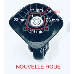 Roues DELSEY D85 (une paire)