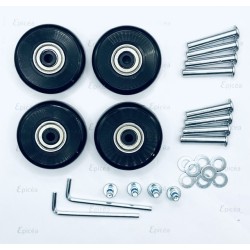 Kit 4 Roulettes adaptables...