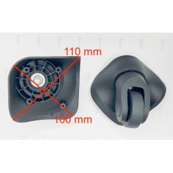 2 Roues adaptables Air Longitude Delsey D1 L (sauf taille cabine 55 cm)