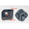 2 Roues adaptables Air Longitude Delsey D1 L (sauf taille cabine 55 cm)