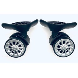 ROUES DELSEY AIR ARMOUR - COMETE+ (SAUF CABINE 55 CM SANS EXTENSION)(UNE PAIRE)